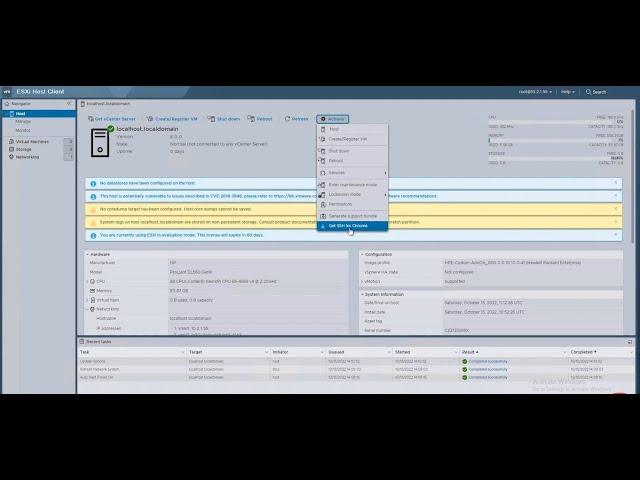 vSphere ESXi 8.0  Installation and Configuration Full Version