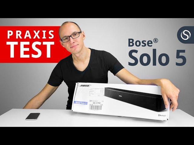 Bose ® Solo 5 Soundbar Test // Deutsch