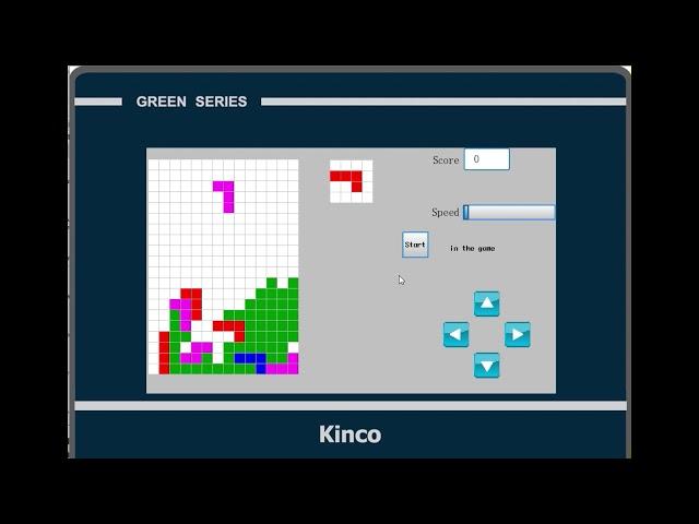 Kinco HMI  [ Game developed In Kinco HMI ]