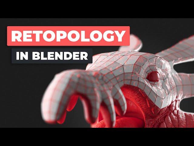 Retopology in Blender (Beginner Tutorial)