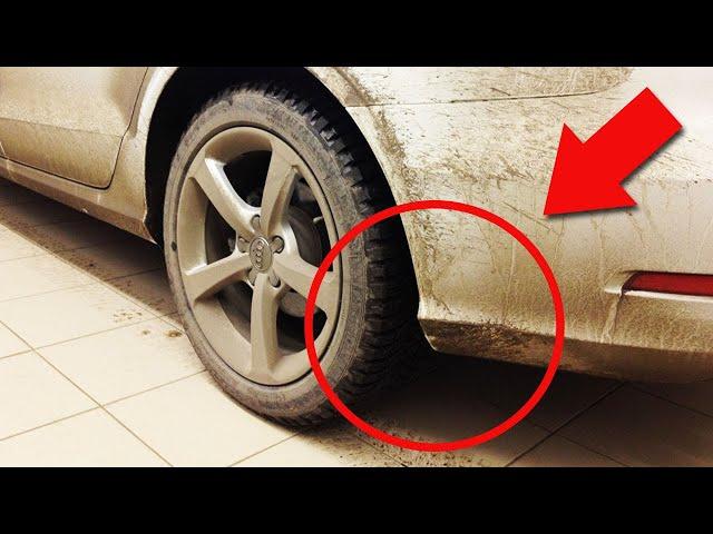 Зачем многие водители снимают брызговики с автомобиля?