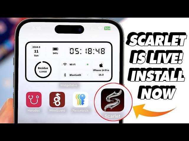  Scarlet iOS is Live : Install IPA Files on iPhone + Bypass Revoke Free