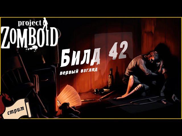 Первый взгляд на 42 билд! | Project zomboid #общение #атмосфера