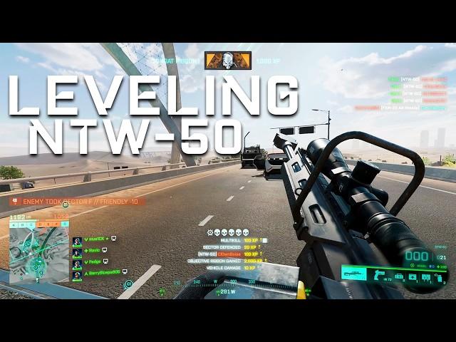 Battlefield 2042 More NTW-50 Leveling