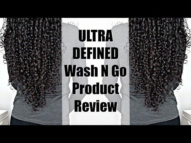 Ultra Defined Wash And Go Product Review #NaturalHair #CurlyHair