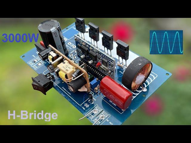 H bridge sine wave for inverter 3000W