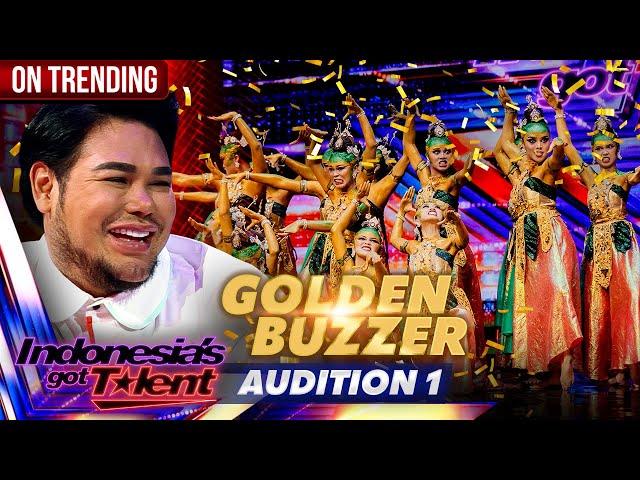THE FIRST GOLDEN BUZZER! Bravery Sukses Buat Ivan Gunawan Speechless - Indonesia's Got Talent 2023