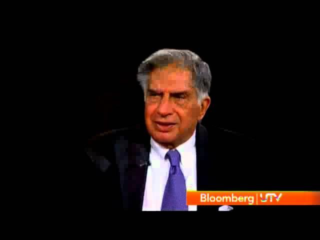 BloombergUTV Exclusive: Interview With Ratan Tata, Chairman, Tata Sons