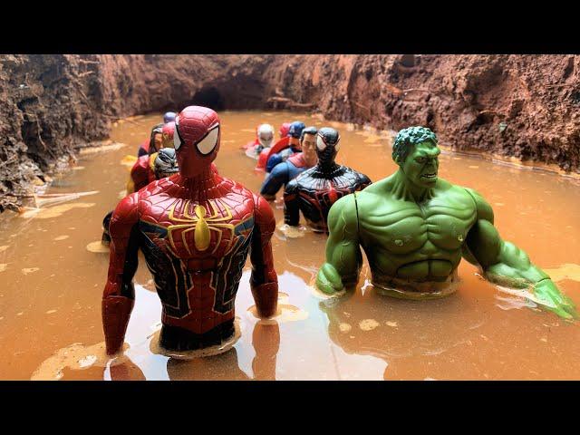 Avengers Marvel vs DC Batman  toys collection unboxing ASMR | Superhero toys | no talking toy review