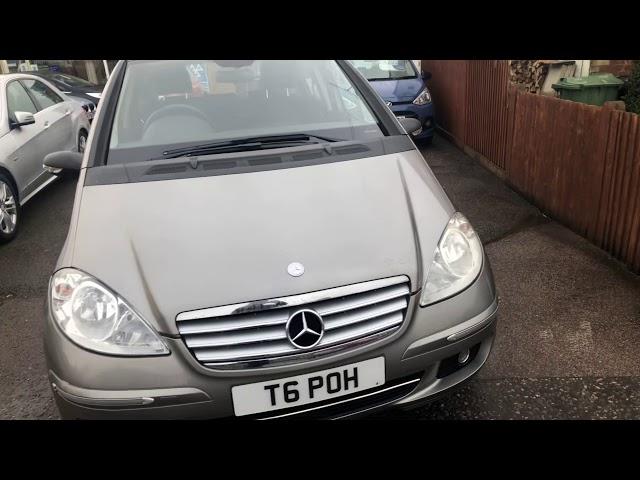 2006 06 Mercedes A150 Classic SE 56k mls At Vfm Autosales Ltd Groombridge