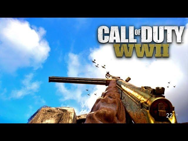 HEROIC TYPE-100 in COD WW2! (Type-100 RIGHTEOUS II) - WORLD WAR 2 "HEROIC TYPE-100" Weapon Gameplay!