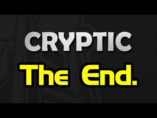 The End of Cryptic Studios