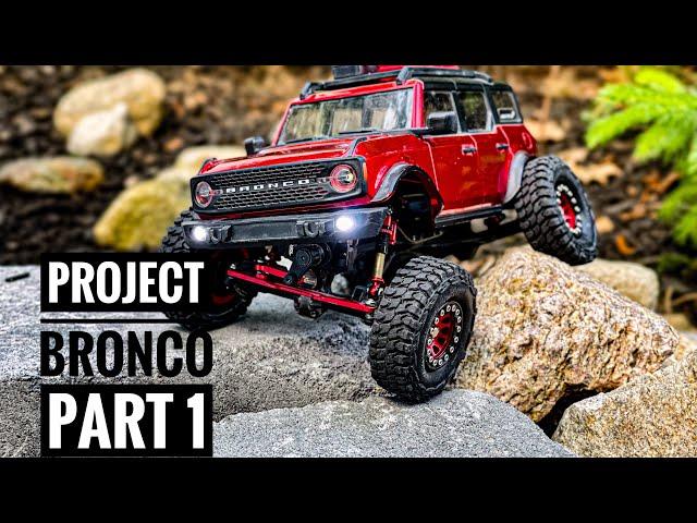 SCX24 Bronco Build Part 1