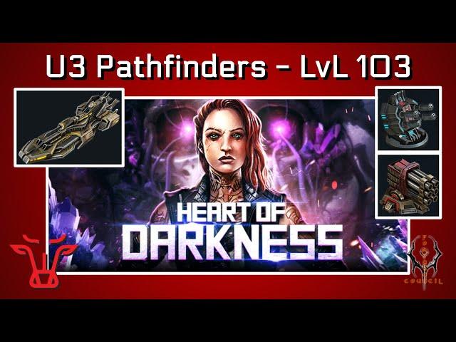 Battle Pirates: Heart of Darkness Level 103 | 30 min w/U3 Pathfinders