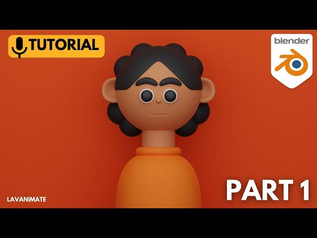 TUTORIAL MODELING 3D KARAKTER DI BLENDER PART 1 | TUTORIAL PEMULA BLENDER 3D