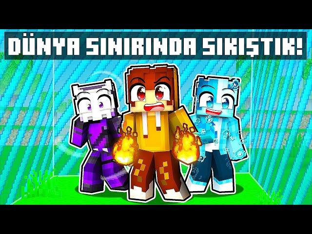 ELEMENTAL OLARAK DÜNYA SINIRINDA MAHSUR KALDIK!  - Minecraft