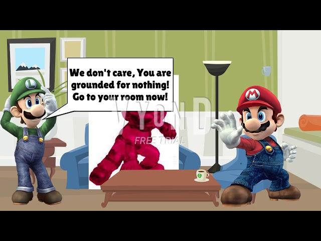 Cosmic Mario Gets Grounded for Nothing