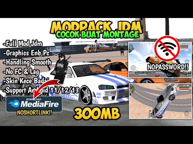 RILIS!! GTA SA LITE MODPACK FULL MOBIL JDM DRIFT || COCOK BANGET BUAT MONTAGE CUMA 300MB!!