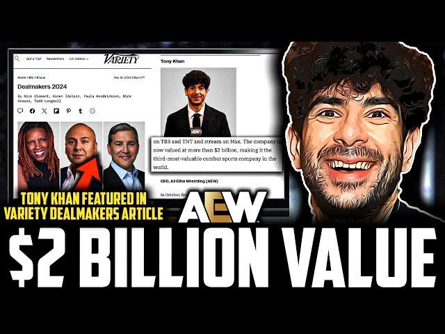 AEW $2 BILLION VALUE? | TNA Wrestling X-Division Title RETIREMENT FAKE NEWS? | Tessa Return NEWS