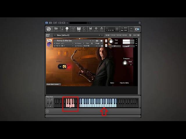 Native Instruments Kontakt 5 | Kenny G Alto Saxophone Sample Library