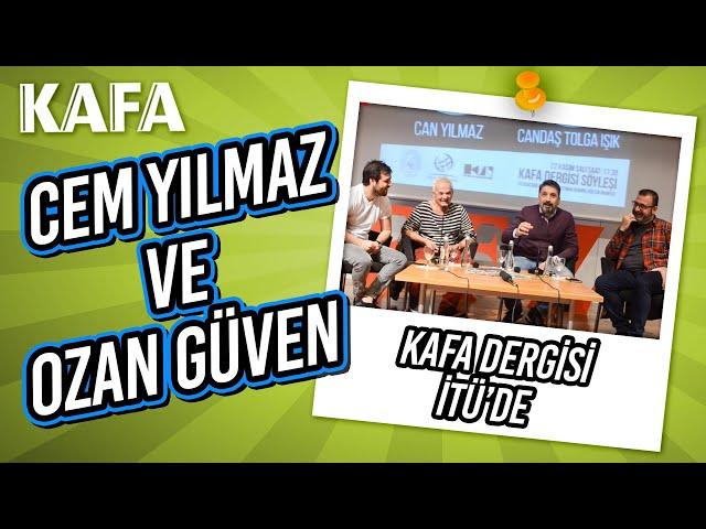 KAFA Dergisi, Cem Yılmaz ve Ozan Güven sürpriziyle İTÜ'deydi!