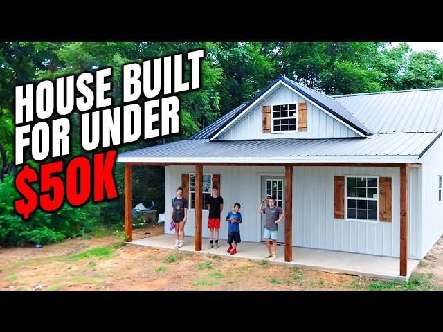 My Kids And I Built A 3 Bed 2 Bath House For Under $50K