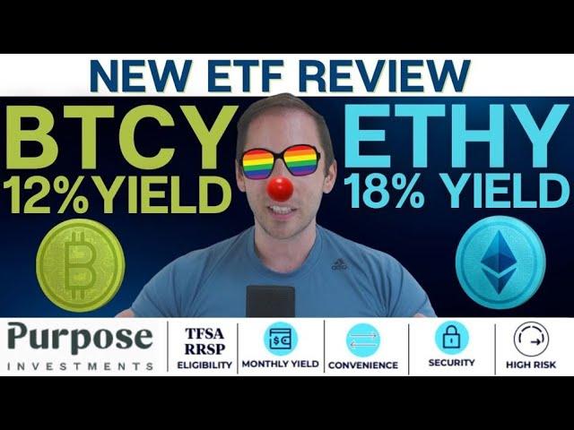 BTCY & ETHY ETF - Crypto ETFs Passive Income - Covered Call ETF Bitcoin & Ethereum $BTC $ETH