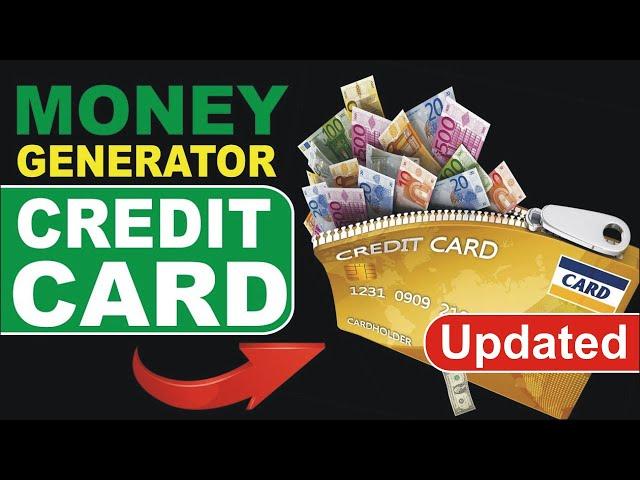 FREE CREDIT CARD GENERATOR (With Real Money) VCC Generator Unlock Pin Trick