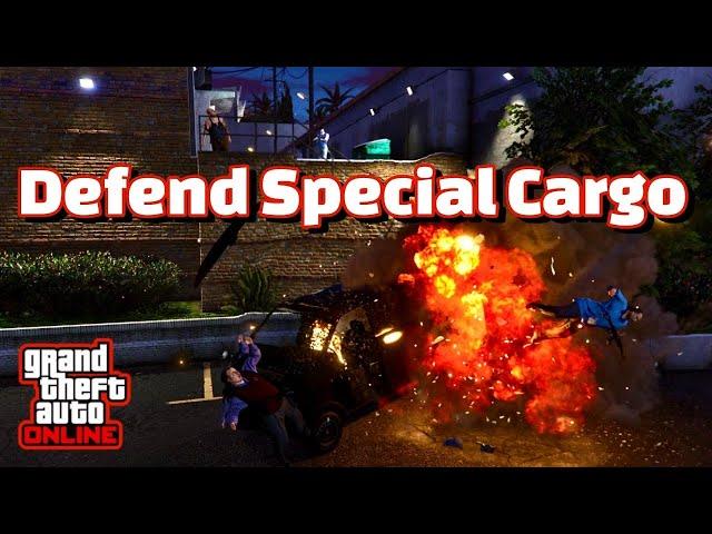 Defend Special Cargo From Raid|GTA Online