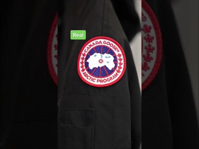 How to tell if Canda Goose is FAKE #luxury #realvsfake #canadagoose #authentic #fashion #spotfakes