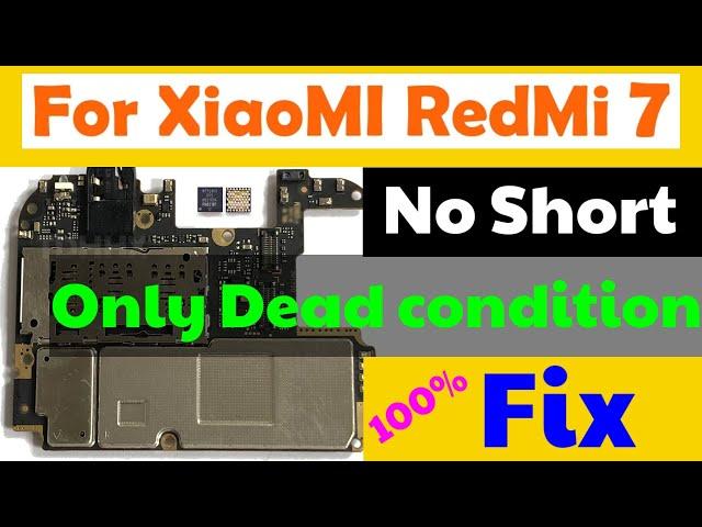 Redmi 7 dead solution step by step checking components redmi 7 | 100% solution by Malviya Tech