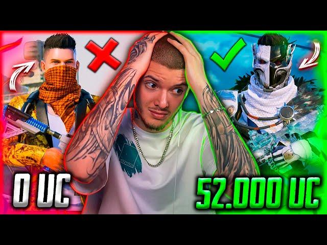 52 000 UC! ИДЕАЛЬНАЯ ПРОКАЧКА АККАУНТА В PUBG MOBILE! ПРОКАЧАЛ ЛЕДНИК, Х-КОСТЮМ, TUATARA ПУБГ МОБАЙЛ