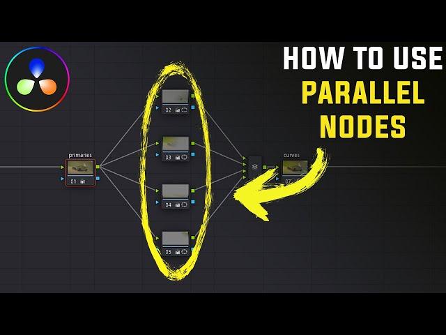 How PRO Colorists use PARALLEL NODES in Davinci Resolve