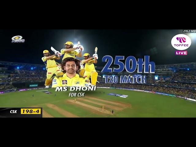 MS Dhoni Finished Hardik Pandya with 3 Sixes