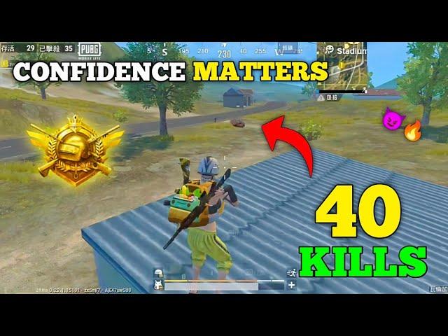 CONFiDENCE MATTERS| 1v4 | PUBG MOBILE LITE