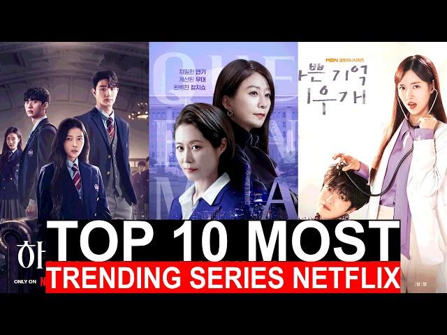 Top 10 Most Trending Netflix Korean Series On August 2024 | Popular Kdramas To Watch Right Now