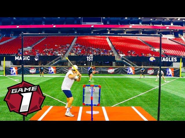 2023 MERCEDES-BENZ STADIUM WORLD SERIES GAME 1 | Magic vs. Eagles | MLW Wiffle Ball