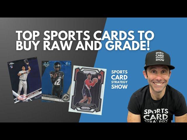 Top Sports Cards To Buy Raw And Grade! Too Much Crap In The Hobby? Cards To The Moon Joins The Show!