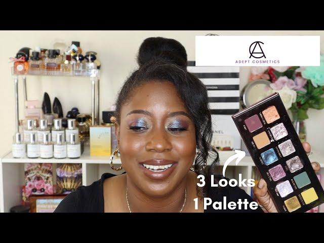 ADEPT COSMETICS X HEATHER AUSTIN PALETTE | 3 LOOKS