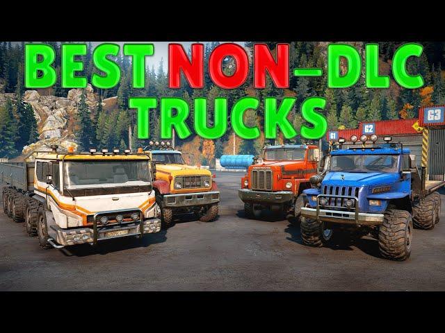 Best Non-DLC Trucks In SnowRunner