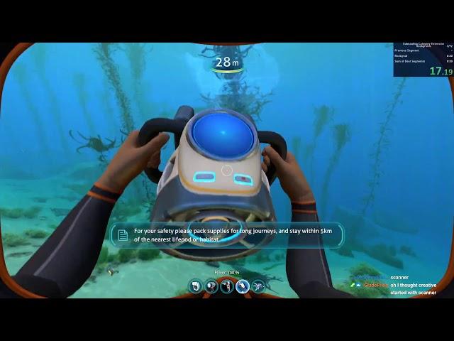 Subnautica Creative Rockgrub% - 31s 510ms