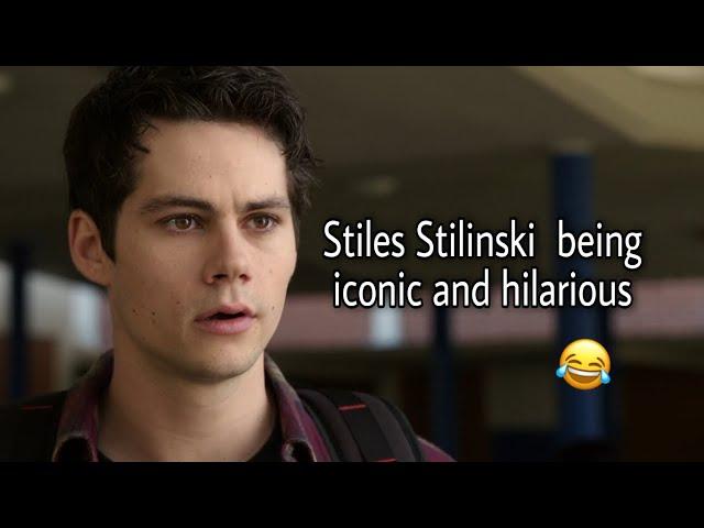 stiles Stilinski being iconic and hilarious for almost 6 minutes