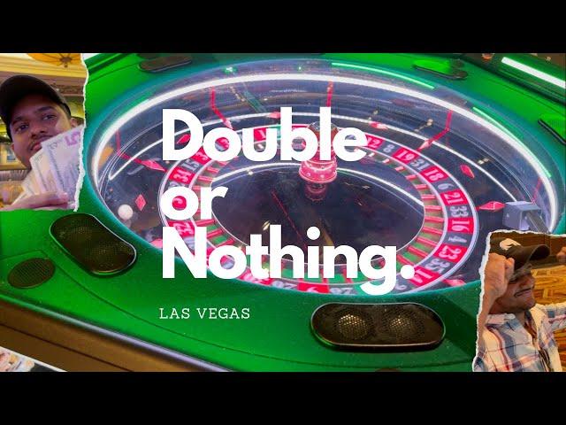 HE WON A 'DOUBLE OR NOTHING' IN LAS VEGAS | VLOG 2