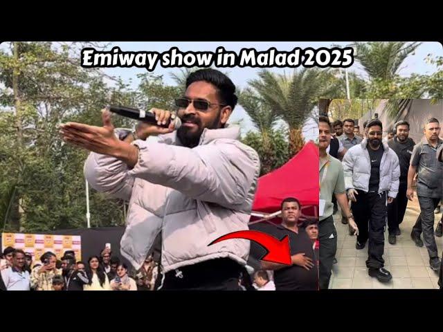 Emiway Bantai Mumbai Malad Masti show 2025 | Emiway show 2025 | Rahul vlogs @EmiwayBantai