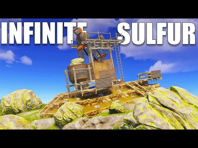 I built an automated sulfur farm in rust...