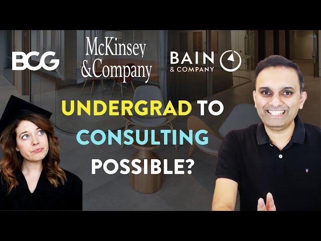 How to crack Consulting from Undergrad? | Management Consulting | @Pavansathiraju