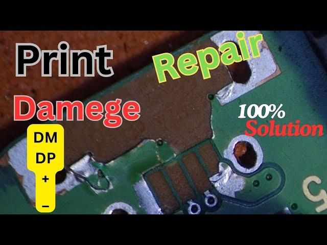 We Tried Repairing a Damaged Charging Socket | Damage charging kit print