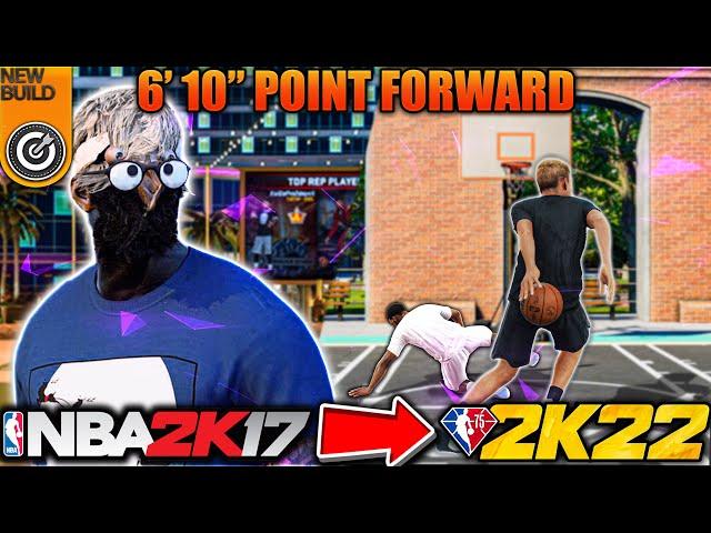 The most BROKEN build is BACK on NBA 2K22 NEXT-GEN | GLITCHED 6' 10" BUILD GAMEPLAY