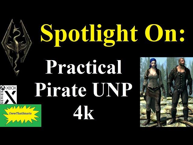 Skyrim (mods) - Spotlight On: Practical Pirate UNP 4k