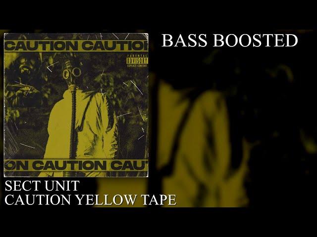 SECT UNIT - CAUTION YELLOW TAPE (BASS BOOSTED)